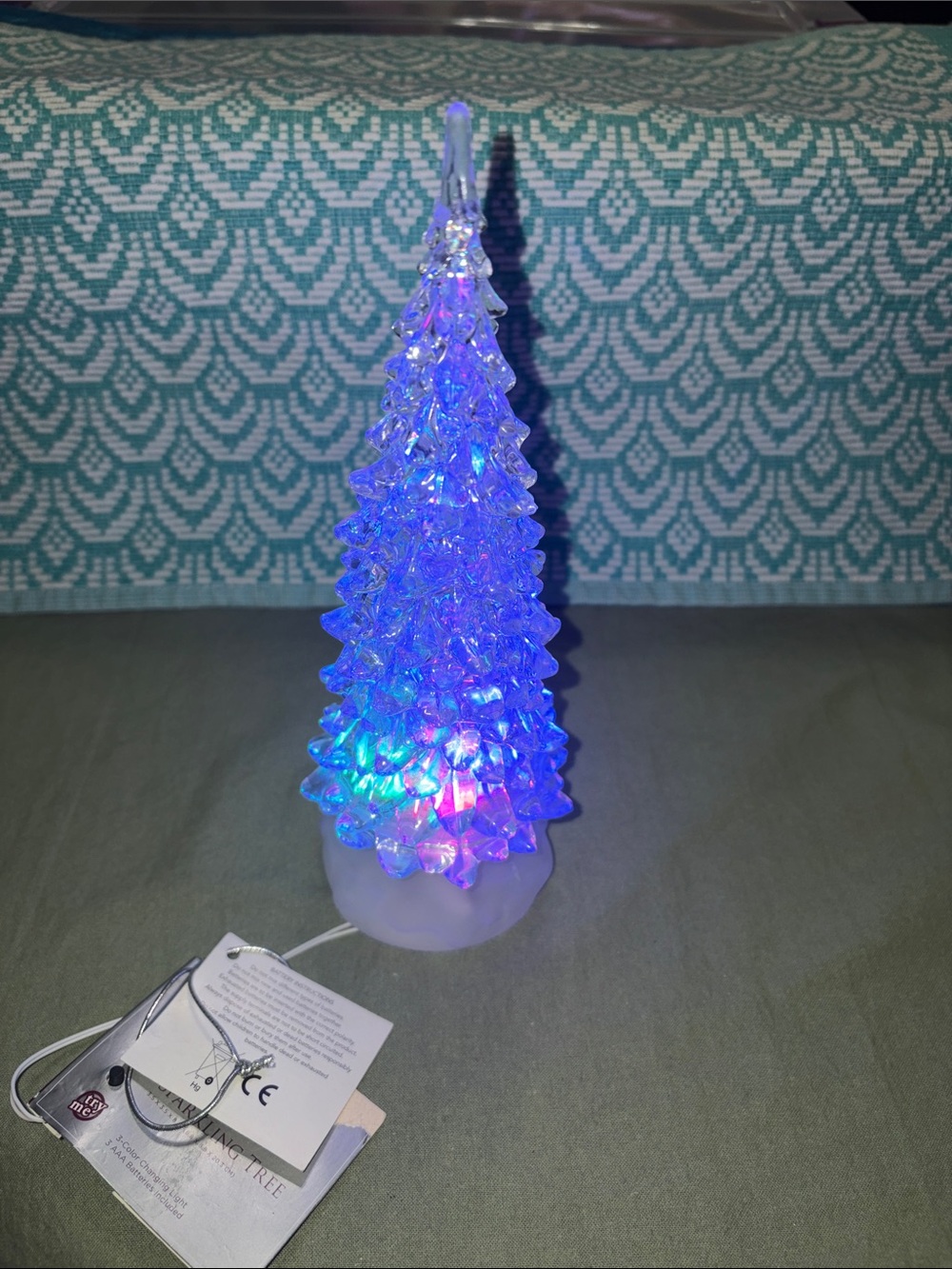 LED Sparkling Christmas (snow globe like) Tree -